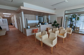 よしだ消化器内科クリニック 待合室の様子